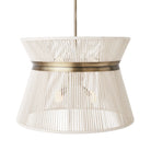 Highly Strung 8 Light Pendant in White by Uttermost