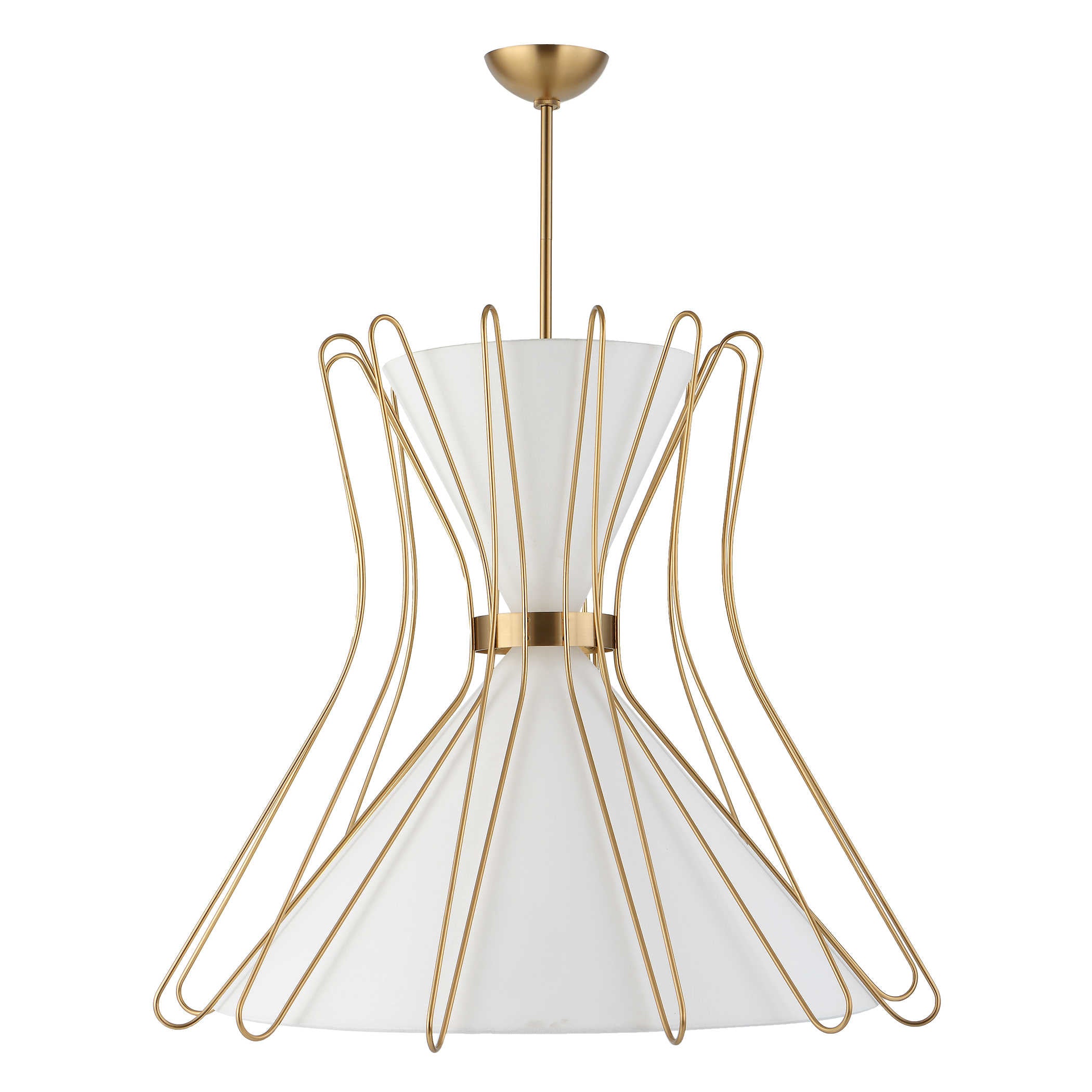 Boomerang Pendant in Brass - Large by Uttermost