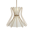 Boomerang Pendant in Brass - Medium by Uttermost