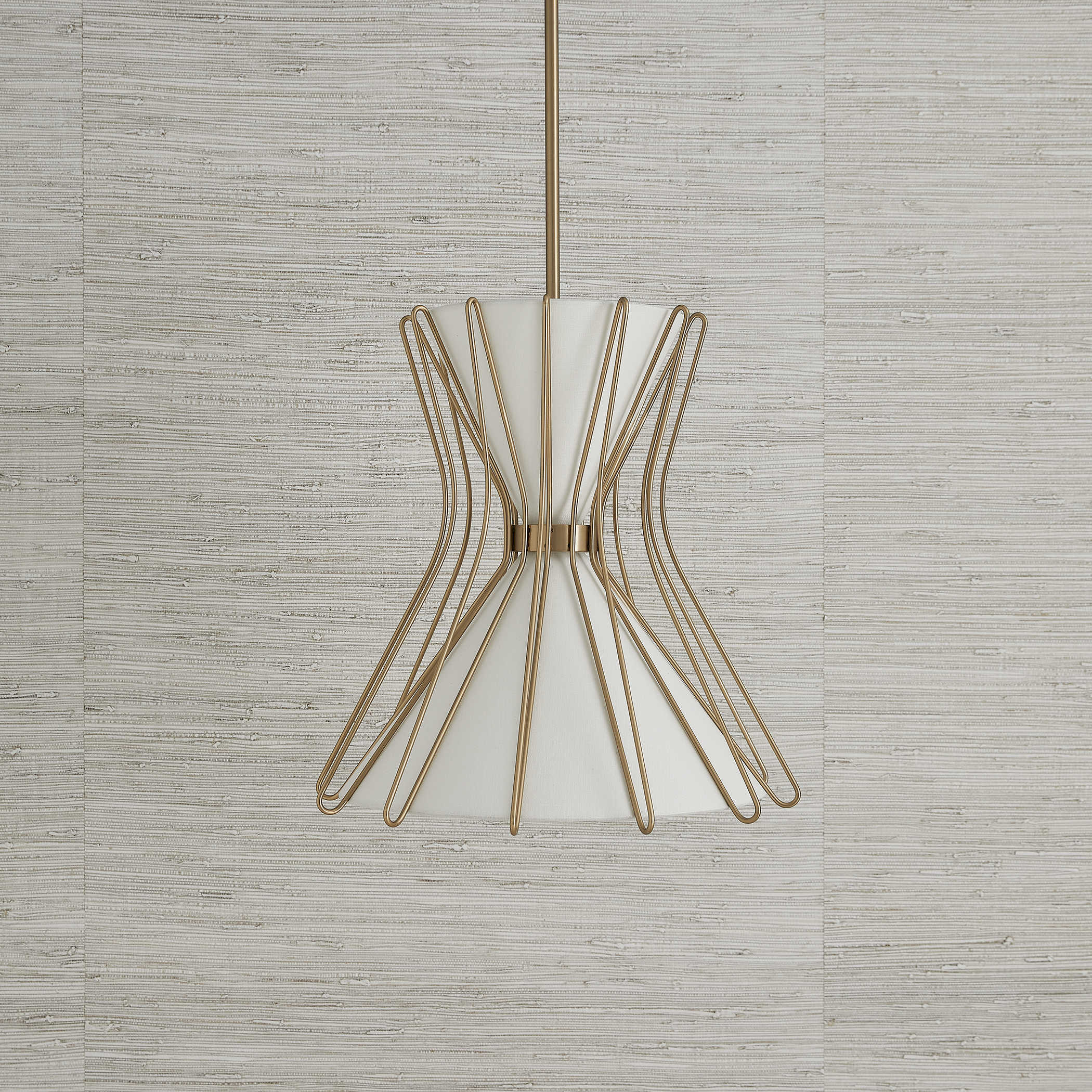 Boomerang Pendant in Brass - Small by Uttermost