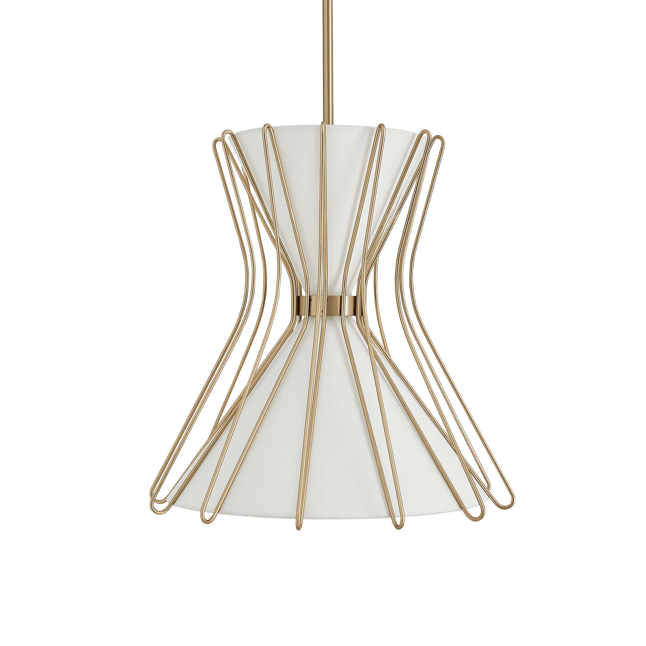 Boomerang Pendant in Brass - Small by Uttermost
