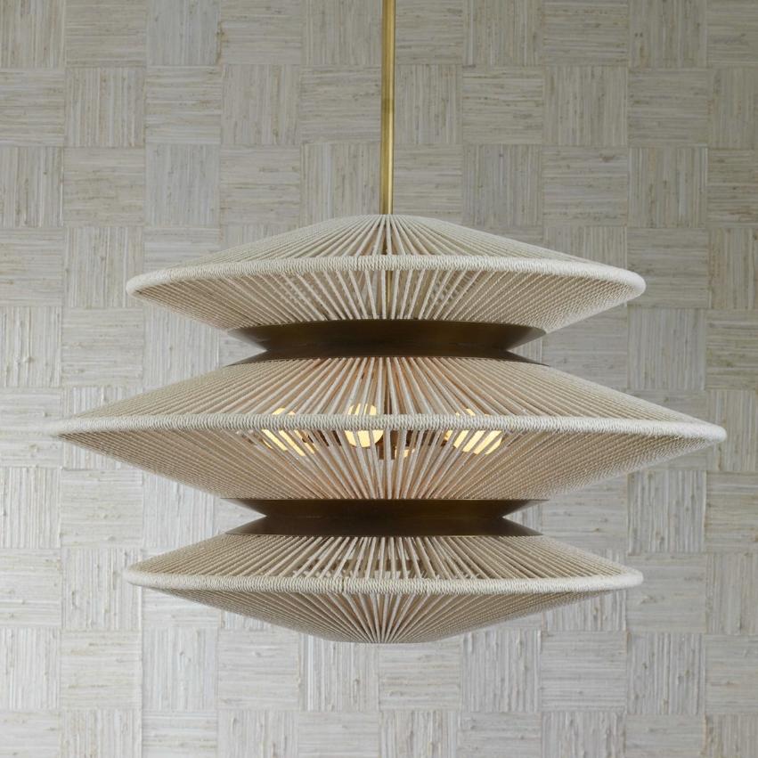 String Trio 6 Light Pendant by Uttermost