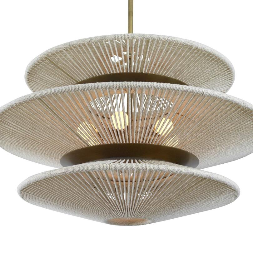 String Trio 6 Light Pendant by Uttermost