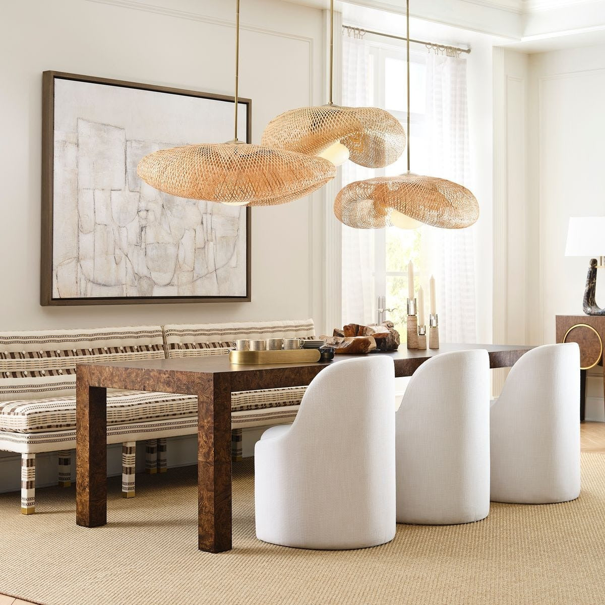 Bonnet Pendant by Uttermost