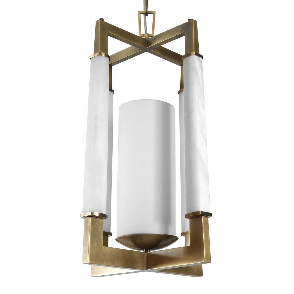 Alabaster Temple Pendant Light by Uttermost
