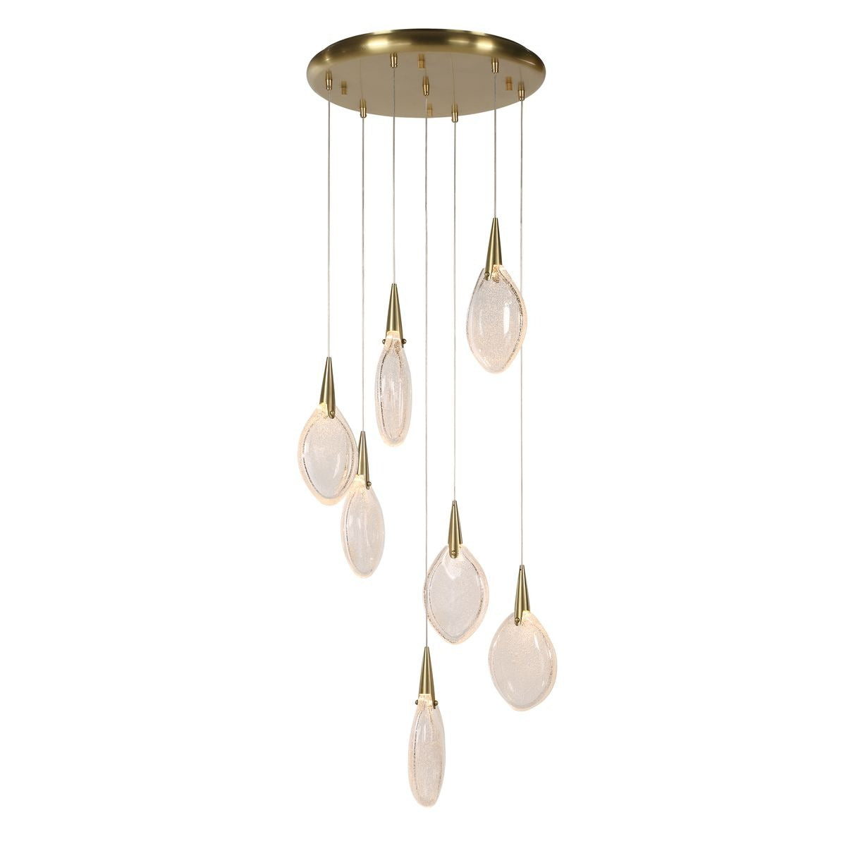 Deluge 7 Light LED Pendant by Uttermost