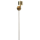 Knurl Wall Light - Brass by Uttermost