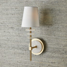 Alabaster Torch Wall Light by Uttermost