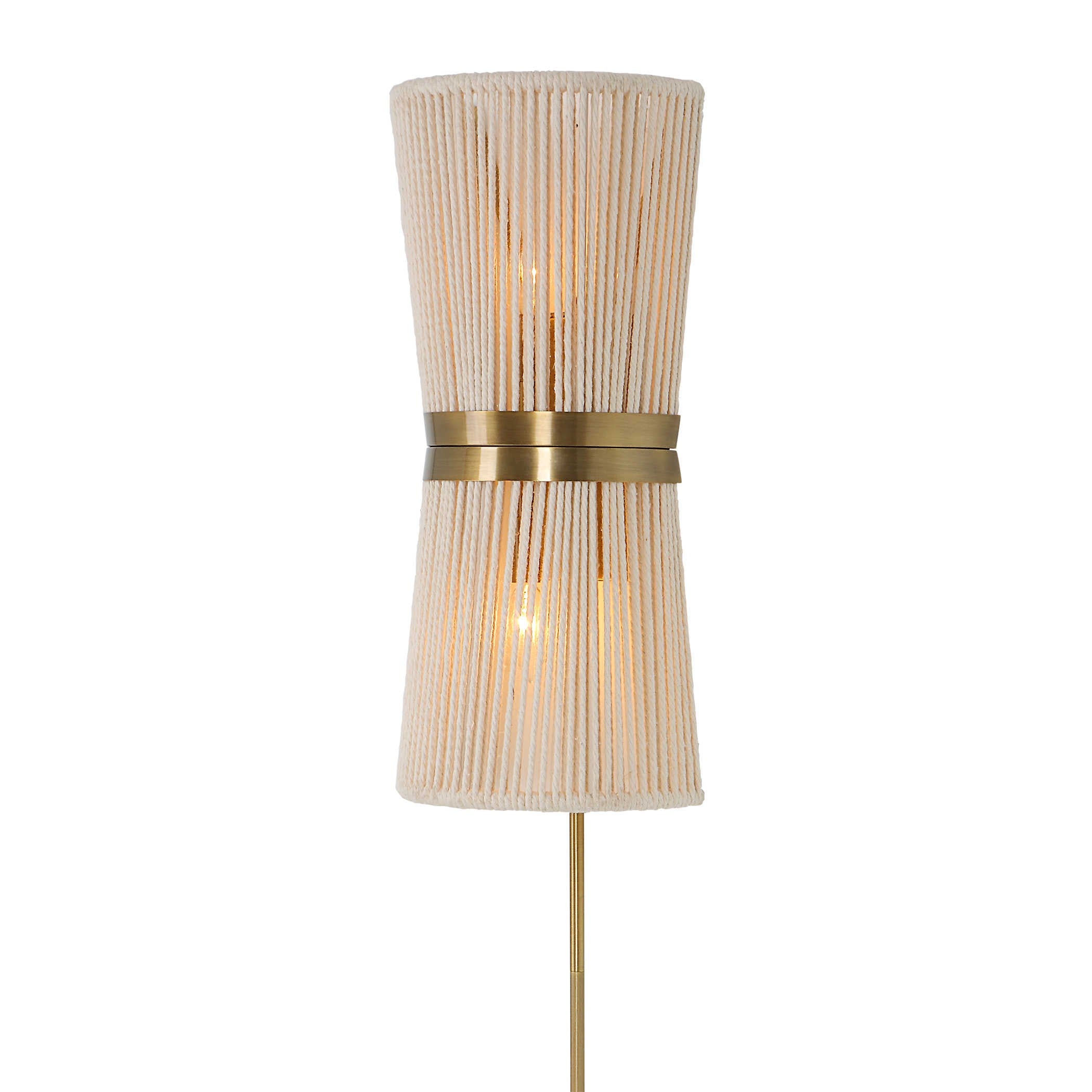 Highly Strung Wall Light White by Uttermost