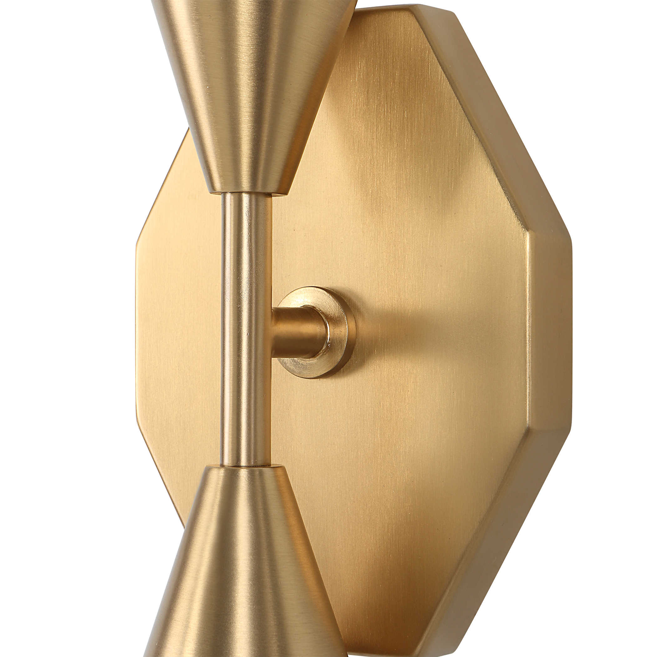 Agapanthus Wall Light Brass by Uttermost