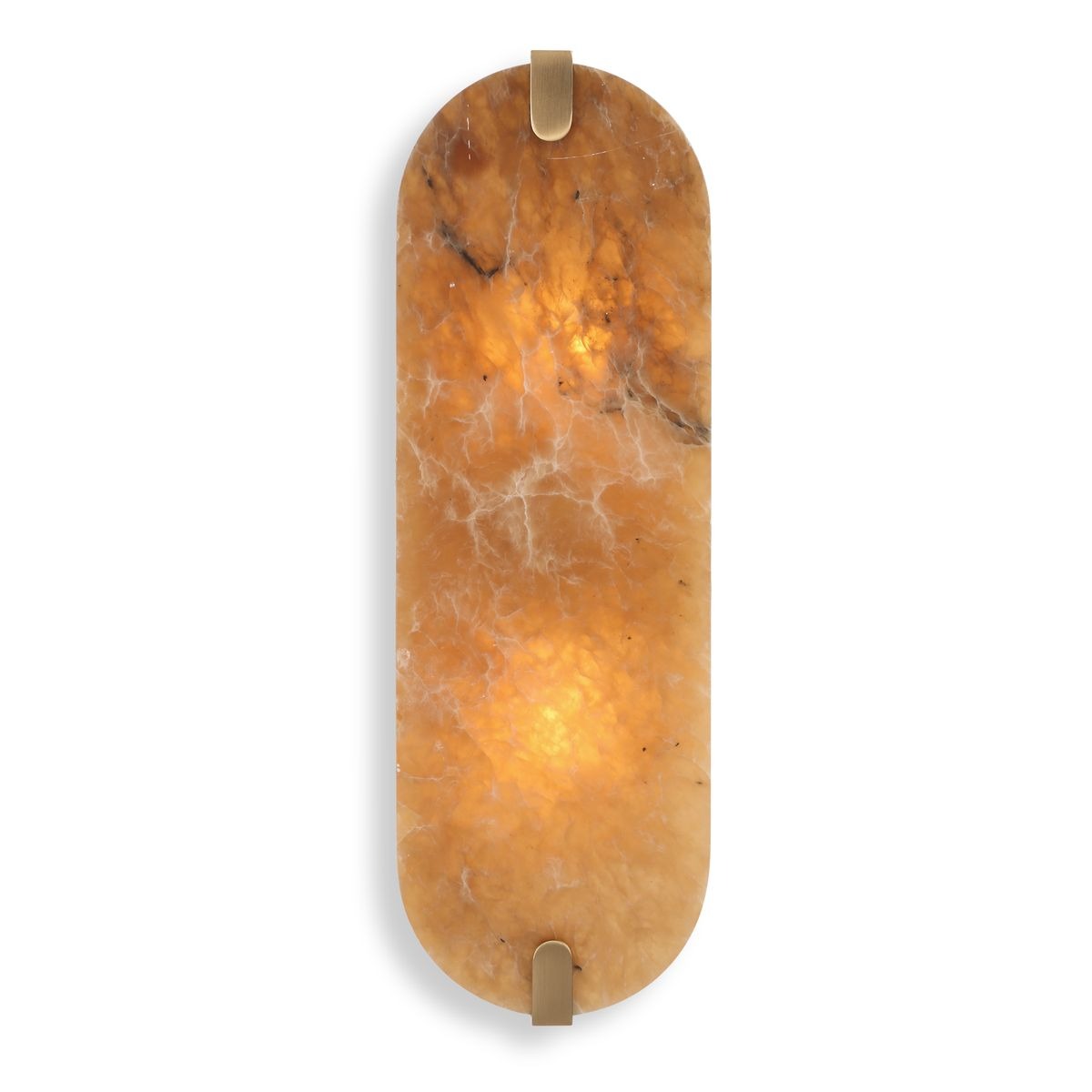 Lustrous 2 Light Wall Sconce in Smoky Alabaster by Uttermost