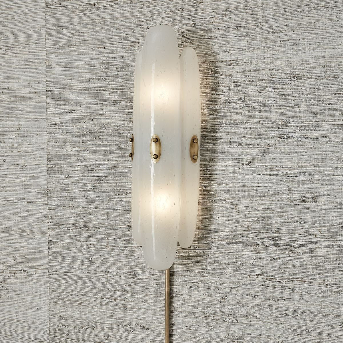 Elliptical 2 Light Wall Sconce by Uttermost