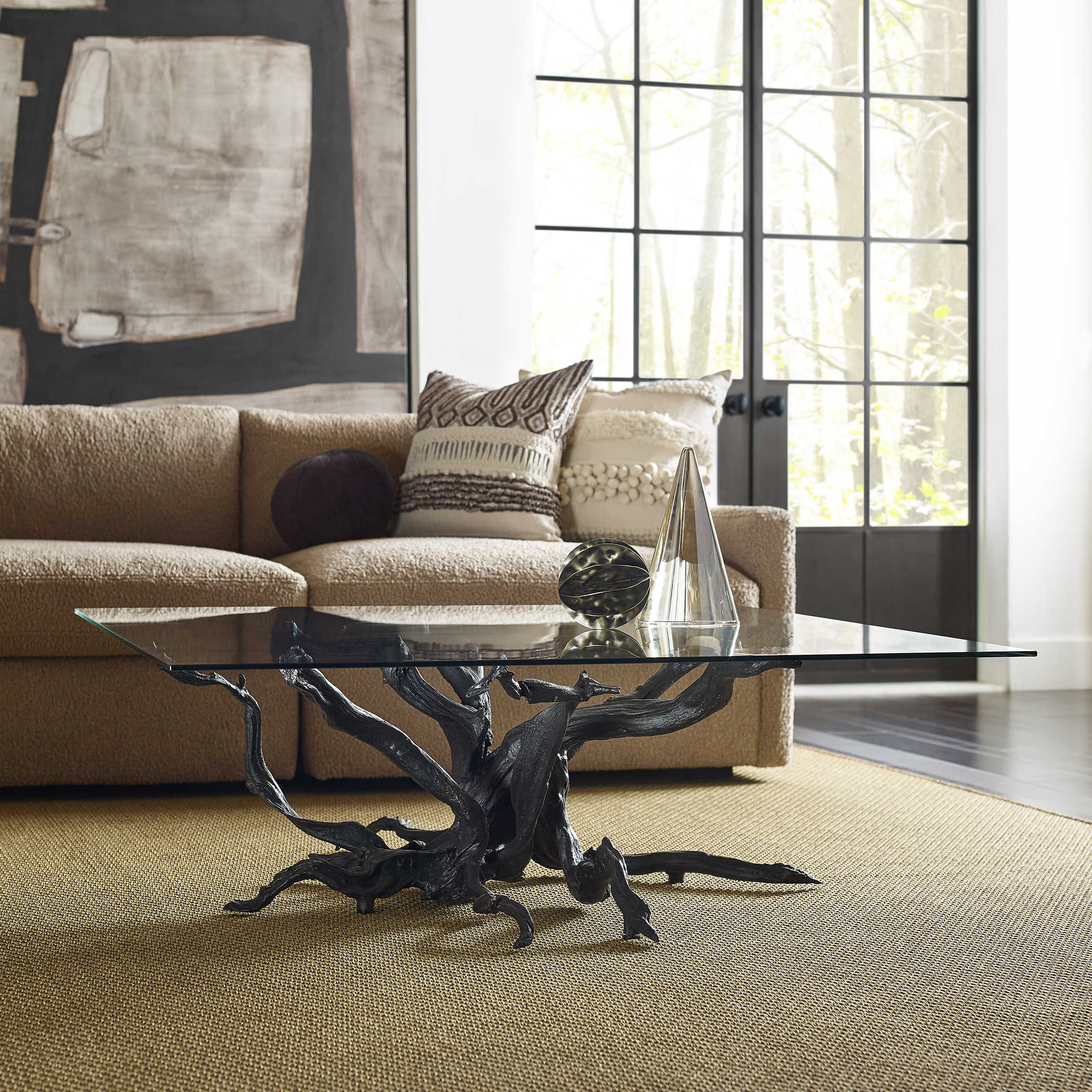 Big Sur Coffee Table - Bronze by Uttermost