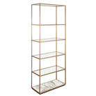 Floating Plane Etagere in Brass by Uttermost