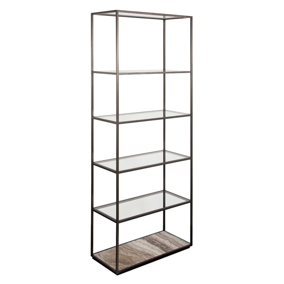 Floating Plane Etagere in Bronze by Uttermost