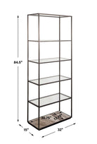 Floating Plane Etagere in Bronze by Uttermost