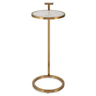 Jewel Pull Up Accent Table - Round by Uttermost