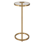 Jewel Pull Up Accent Table - Round by Uttermost