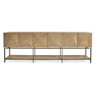 Trapezoid 6 Door Cabinet by Uttermost