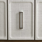 White Linen 3 Door Cabinet by Uttermost