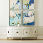 Paris Console Cabinet in White - Large by Uttermost