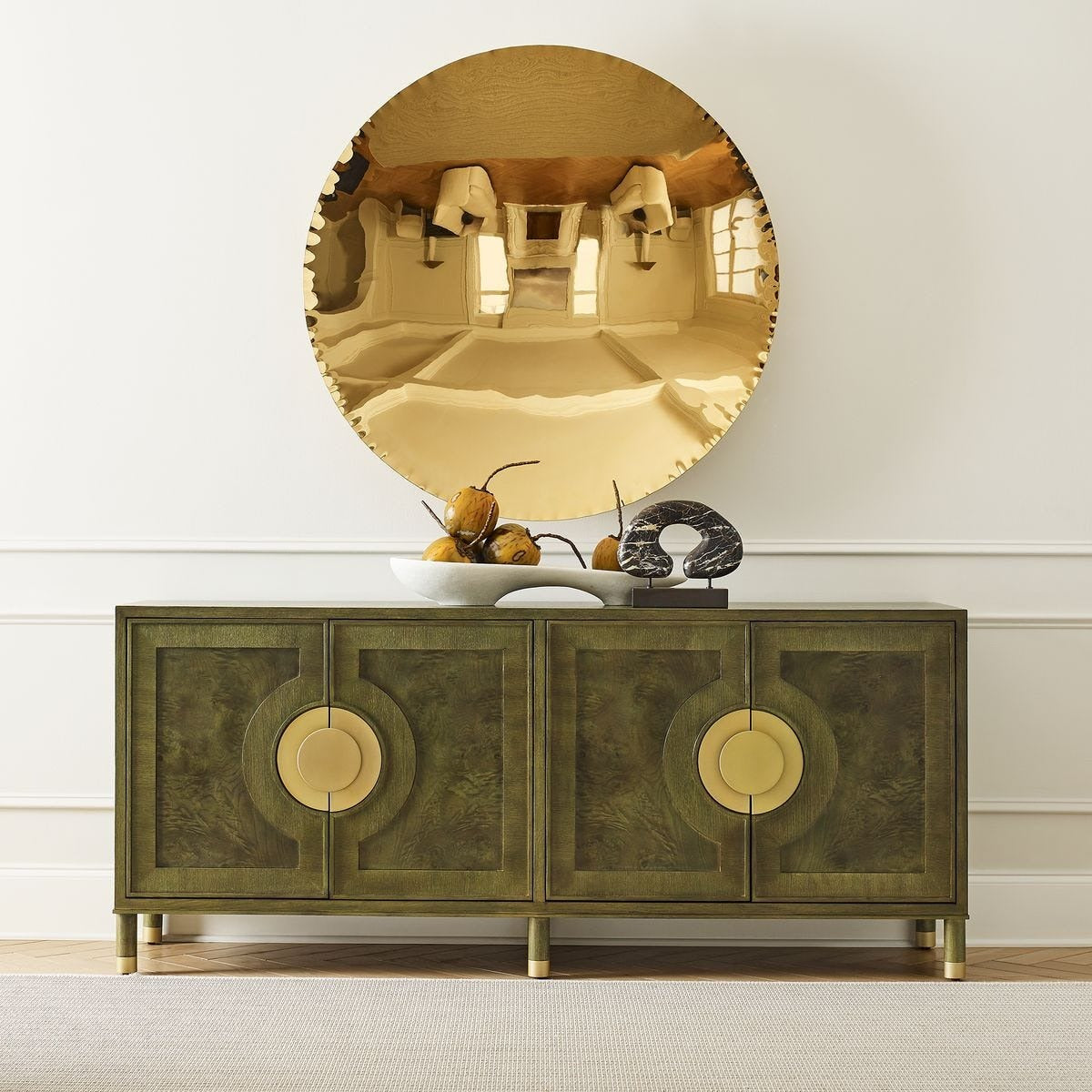 Palais 4 Door Cabinet - Olive Uttermost