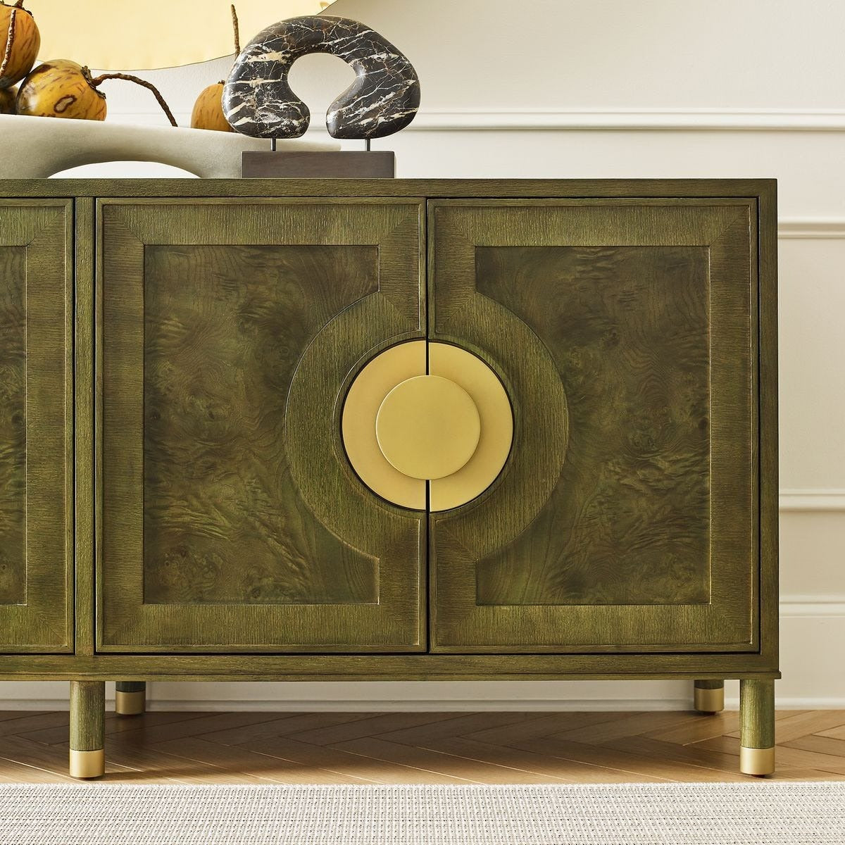 Palais 4 Door Cabinet - Olive Uttermost