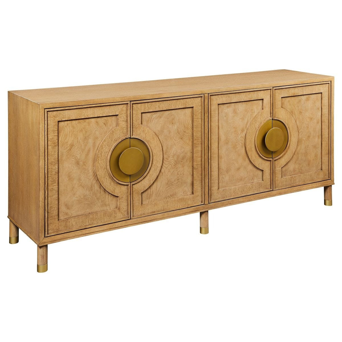 Palais 4 Door Cabinet - Light by Uttermost