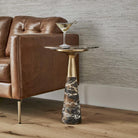 Pier Accent Table - Marble by Uttermost