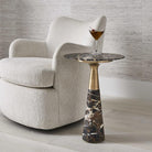 Pier Accent Table - Marble by Uttermost