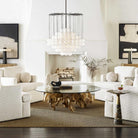 Pier Accent Table - Marble by Uttermost