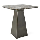 Equilateral Side Table Marble/Bronze by Uttermost