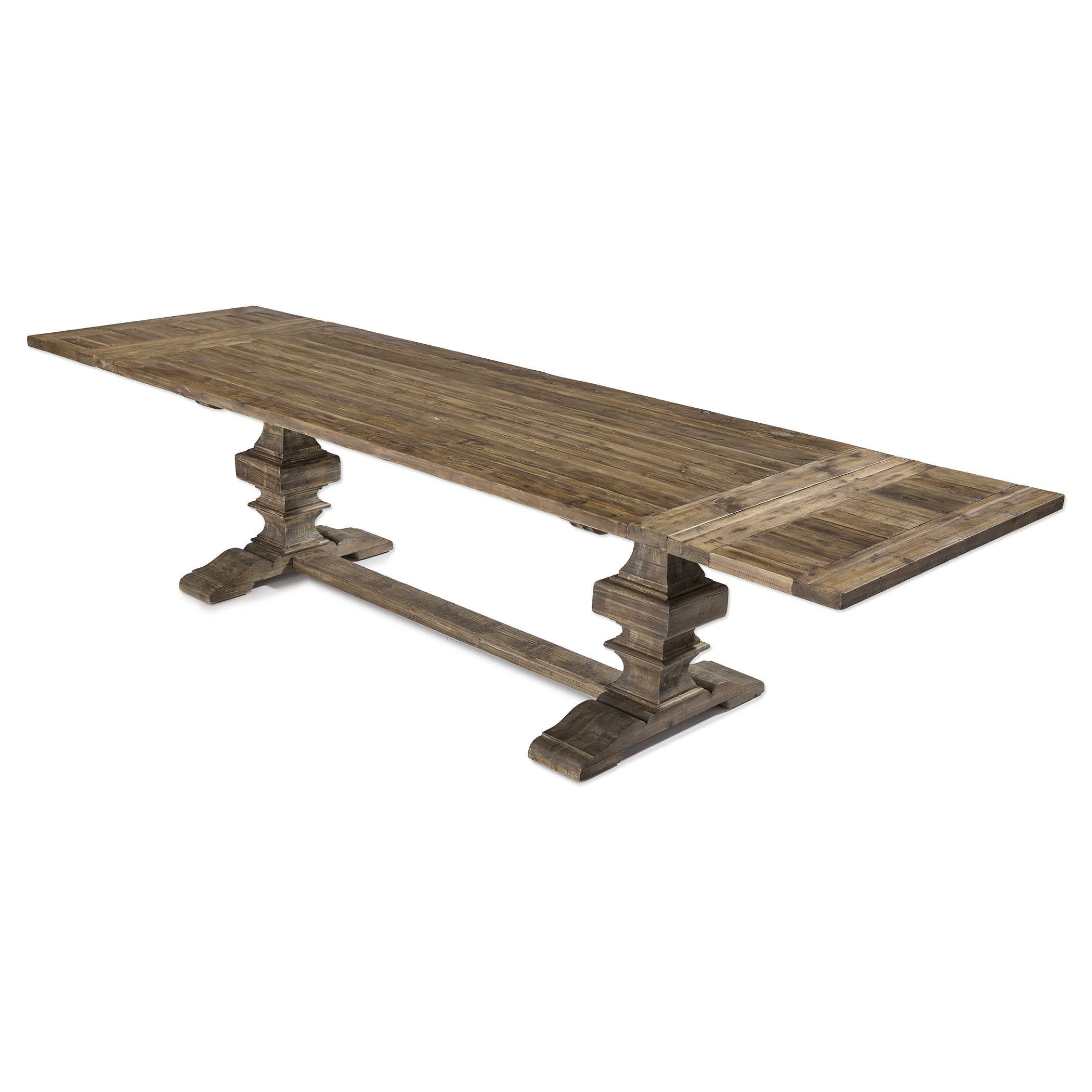 Baldrick Extending Dining Table in Warm Honey by Uttermost