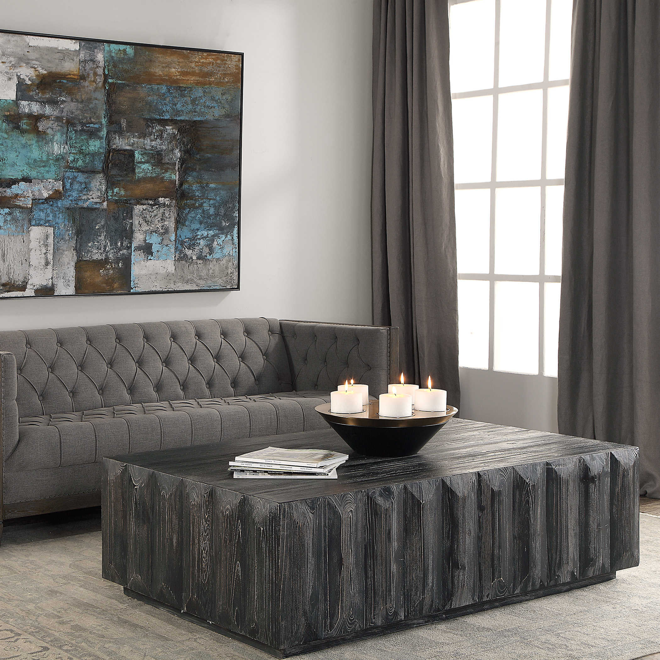 Barlas Coffee Table by Uttermost