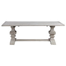 Baldrick Extending Dining Table in White by Uttermost