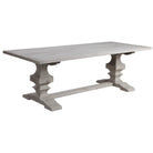 Baldrick Extending Dining Table in White by Uttermost