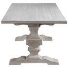 Baldrick Extending Dining Table in White by Uttermost