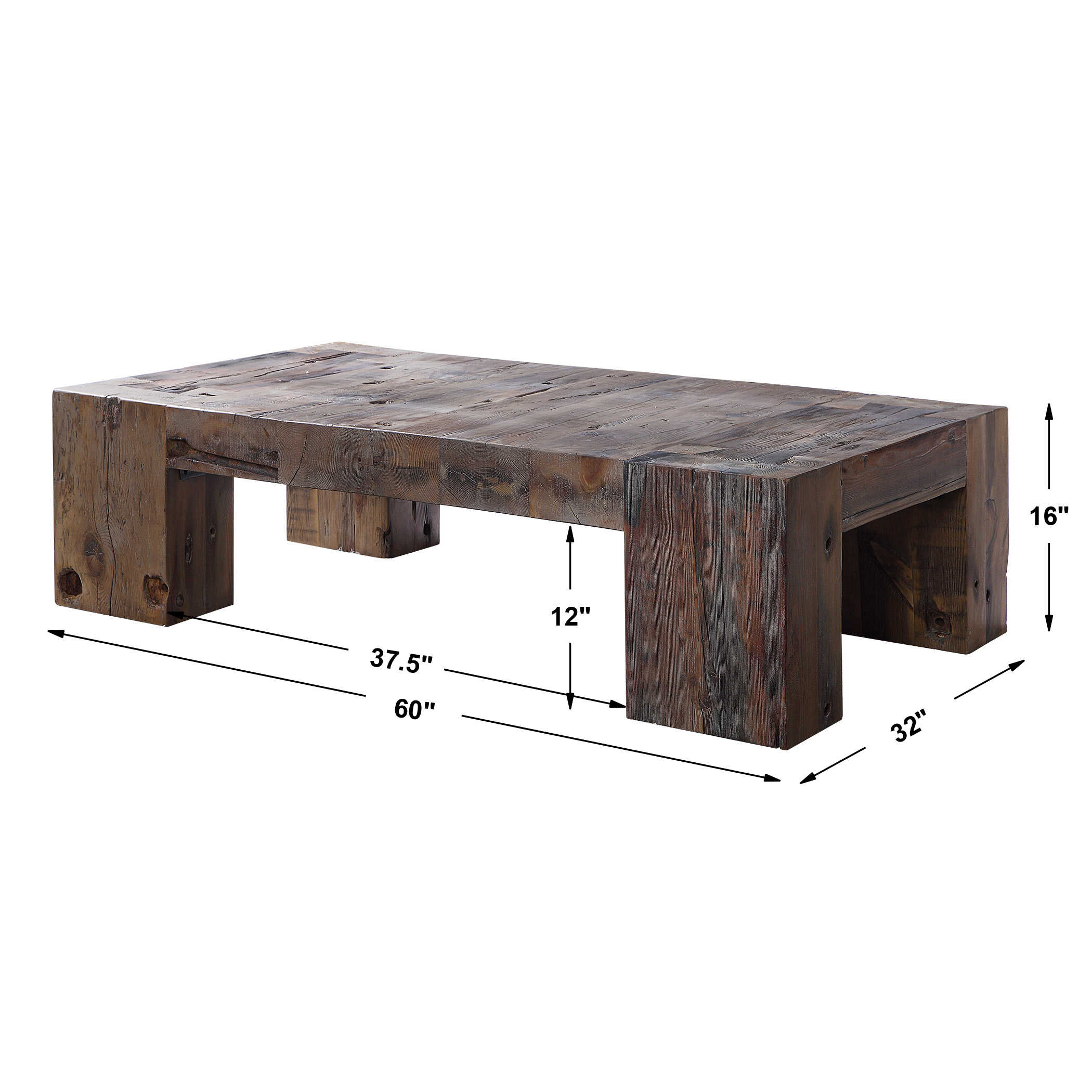 Ivena Coffee Table by Uttermost