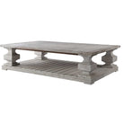 Baldrick Coffee Table, White by Uttermost