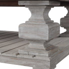 Baldrick Coffee Table, White by Uttermost