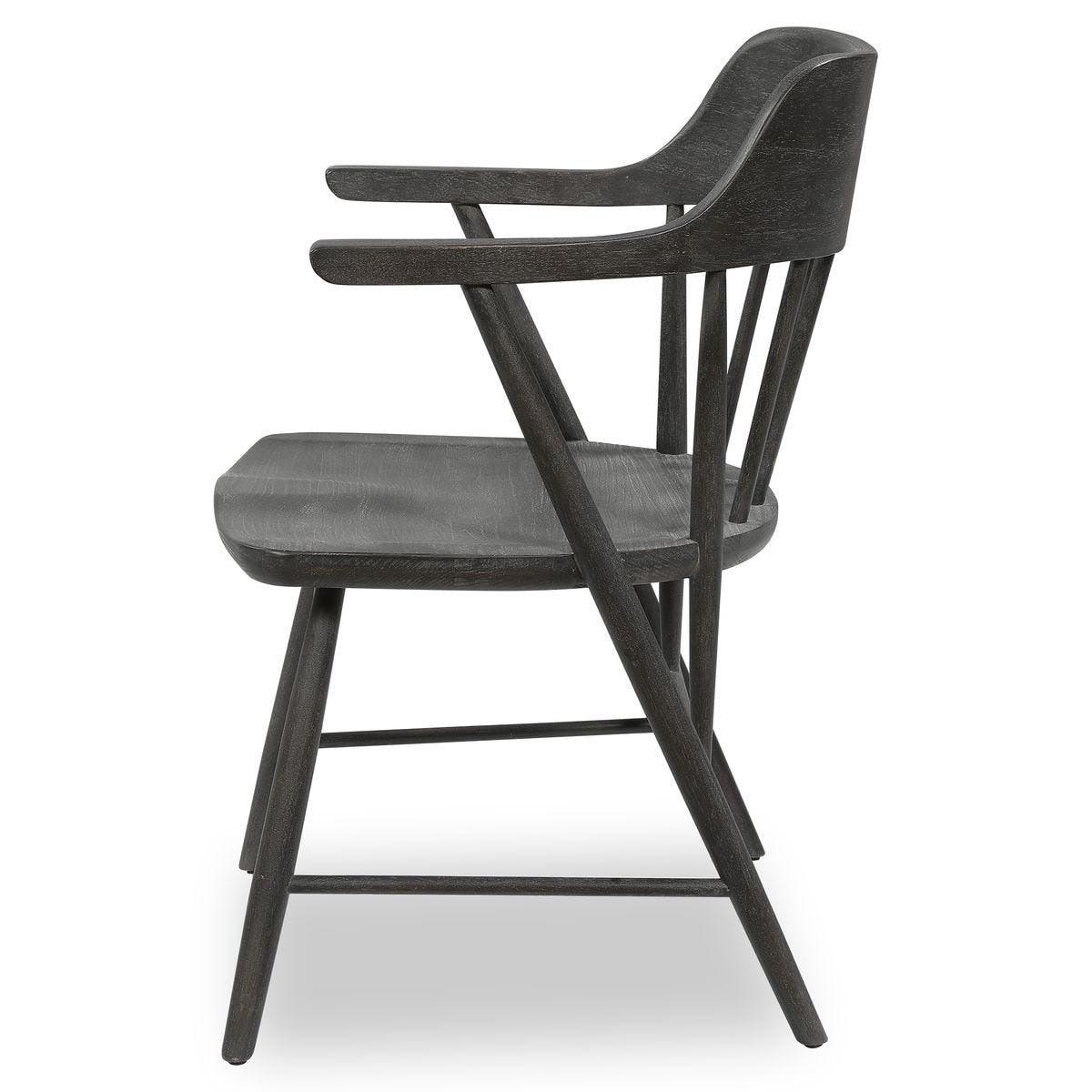 Chieftain Chair in Ebony by Uttermost