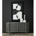 Tambour Cabinet - Black Ceruse by Uttermost