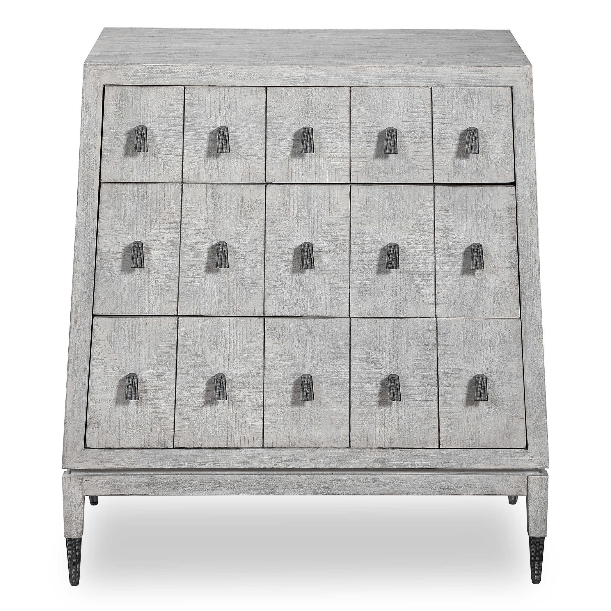 Pyramid Chest - Scrubbed Elm by Uttermost