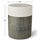 Hieroglyphics Side Table by Uttermost