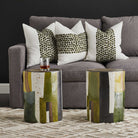 Graph Green Stool by Uttermost