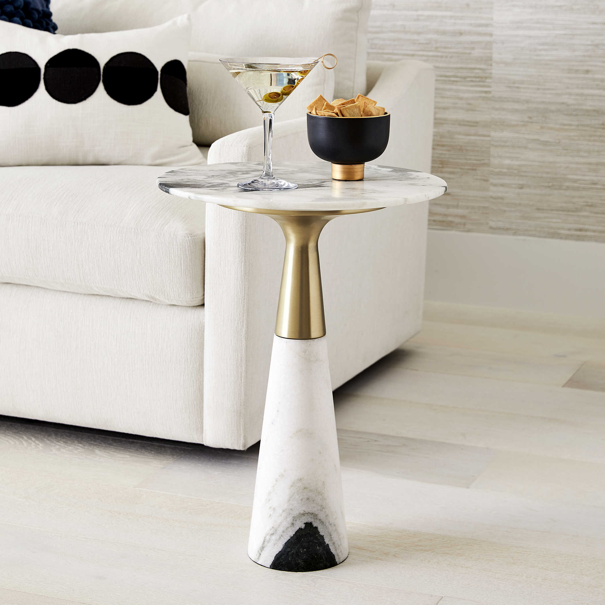 Panda Accent Table by Uttermost