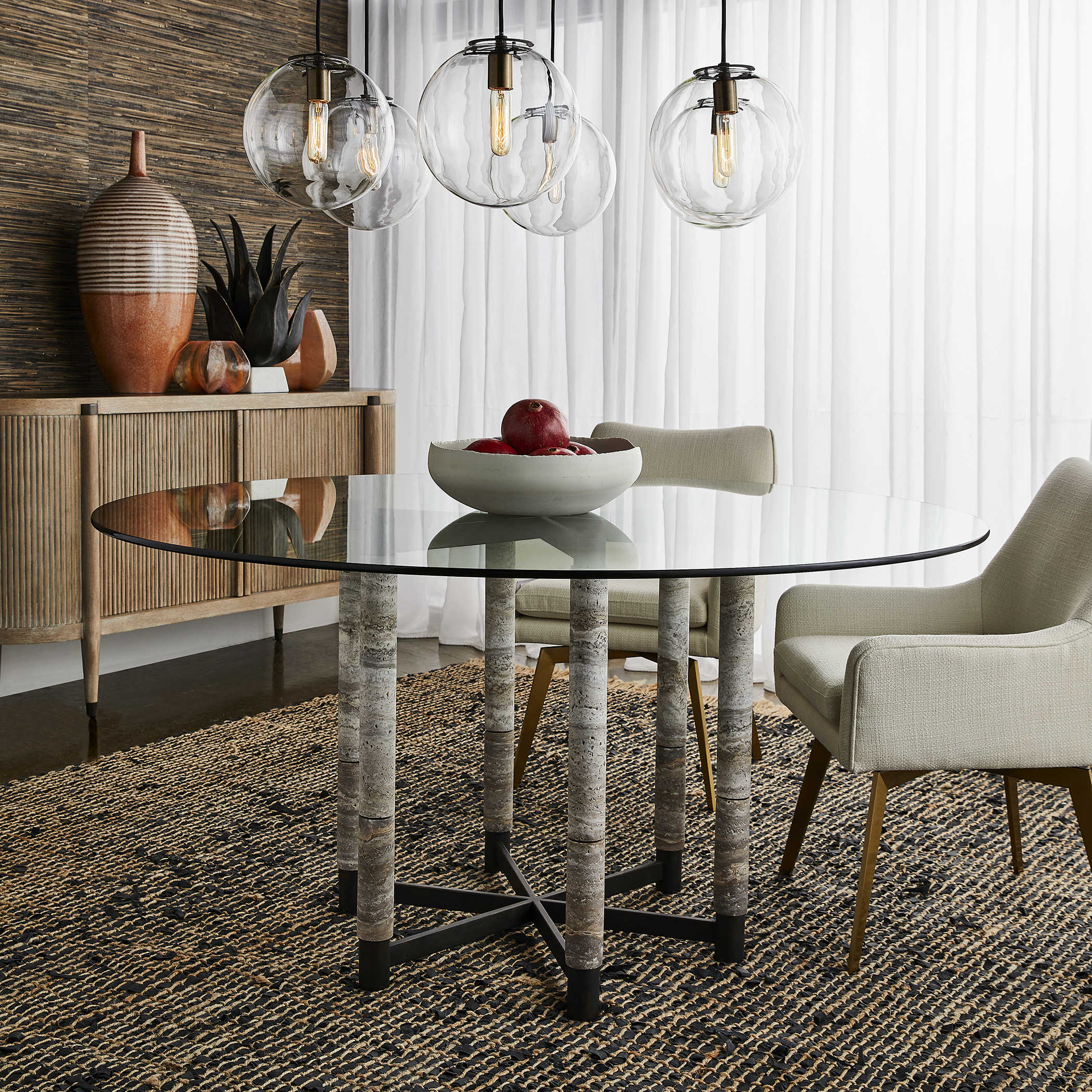 Hex Dining Table by Uttermost