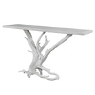 Big Sur Console Table in Matte White by Uttermost