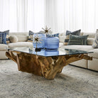 Center Root Coffee Table - Rectangle by Uttermost