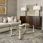 White Pillar Coffee Table by Uttermost